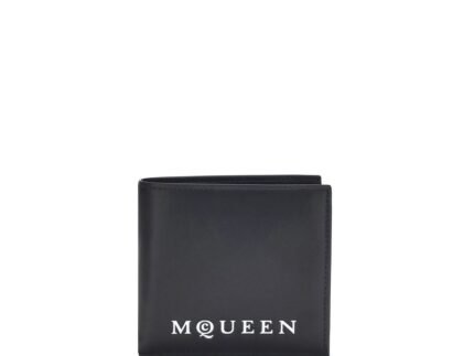 Portofel Alexander McQueen Negru din Piele