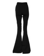 Dsquared² Black Polyester High Waisted Flared Pants - Image 3
