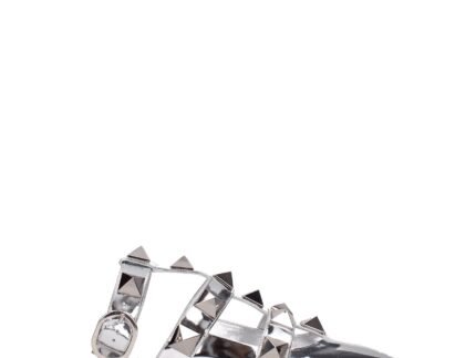 Valentino Garavani Gray Leather Sandals