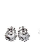 Valentino Garavani Gray Leather Sandals - Image 3