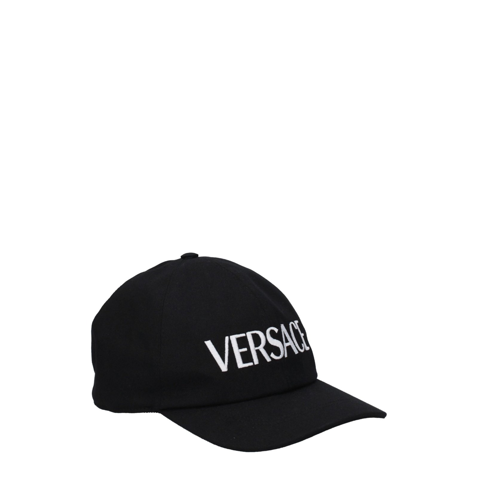 8335083.jpeg Versace Black Cotton Cap (Baseball Hat) - Image 1