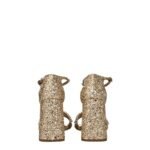 Miu Miu Gold Plastic Platform Sandals - Image 5