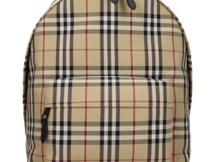 Burberry Beige Fabric Backpack
