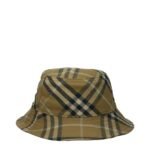 Burberry Green Cotton Bucket Hat - Image 2