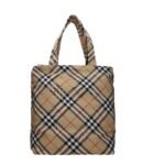 Burberry Beige Fabric Shoulder Bag - Image 3
