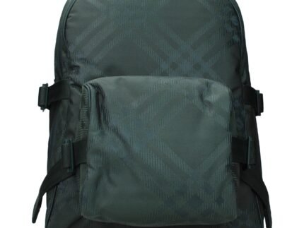 Burberry Green Fabric Backpack