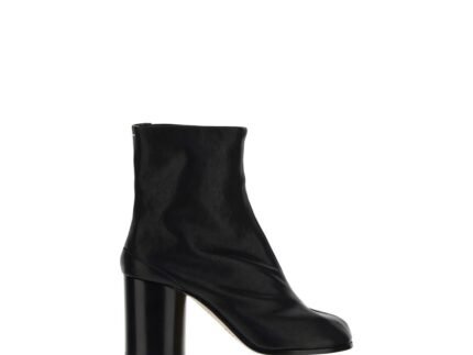 Botine Maison Margiela Negre Din Piele