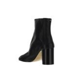 Maison Margiela Black Lamb Ovis Aries Aries Ankle Boots - Image 3