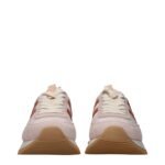 Moncler Pink Fabric Chunky Sneakers - Image 3
