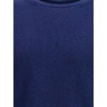 Comme Des Garçons Blue Wool Sweatshirt - Image 3