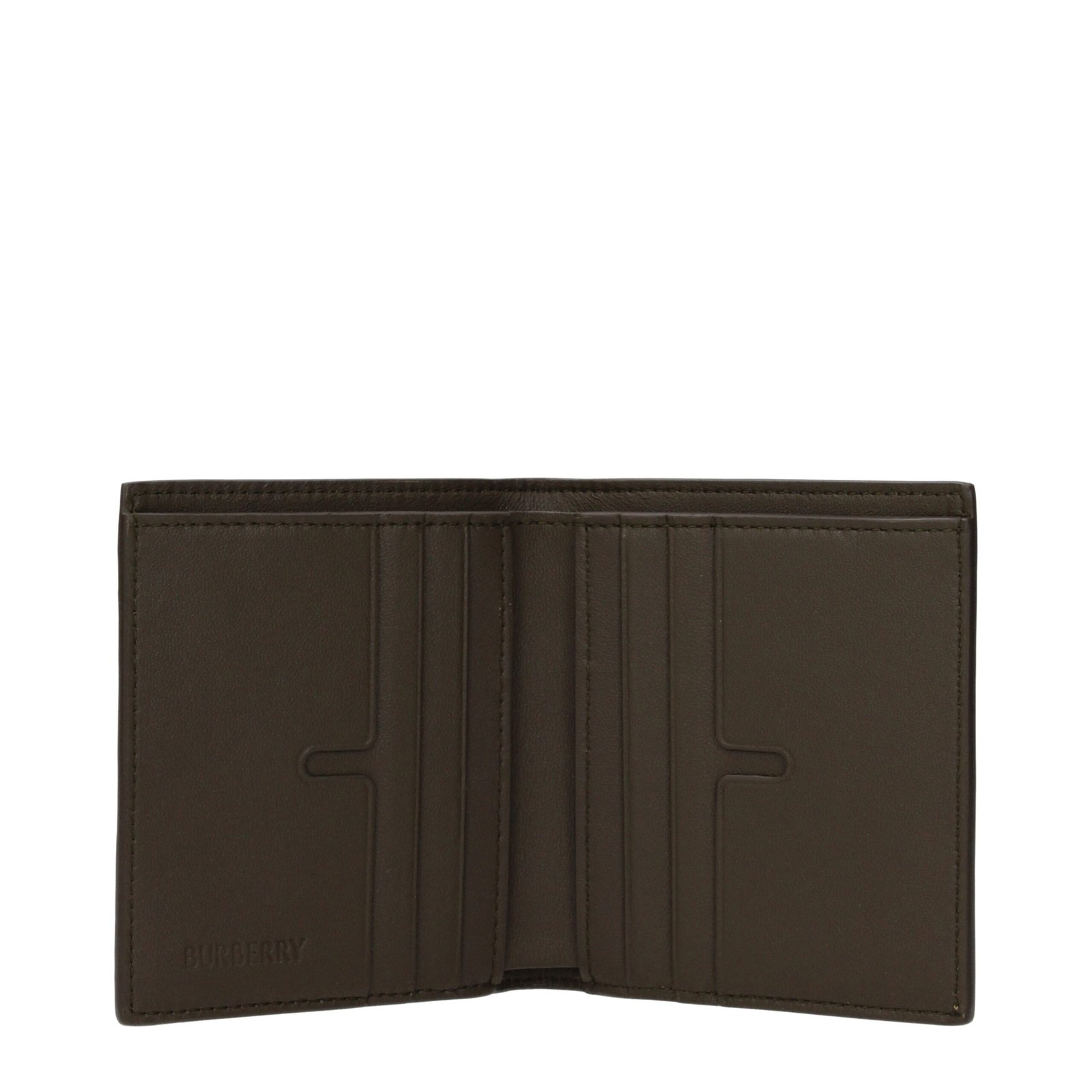 9126140.jpeg Burberry Beige Fabric Wallet - Image 1