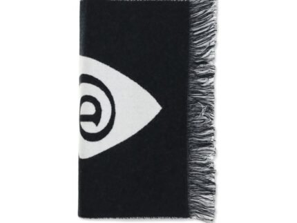 Șal Burberry Negru din Lână