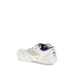 Balenciaga Gray Calf Leather Bos Taurus Athletic Sneakers - Image 3