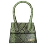 Jacquemus Green Leather Handbag