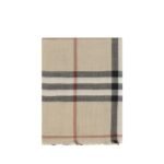 Burberry Brown Silk Scarf