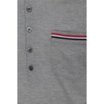 Thom Browne Gray Cotton Polo Shirt - Image 3