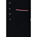 Thom Browne Blue Cotton Polo Shirt - Image 3