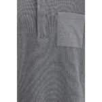 Thom Browne Gray Cotton Polo Shirt - Image 3