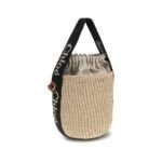 Chloé Beige Raffia Backet Bag - Image 2