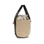 Chloé Beige Raffia Backet Bag - Image 3