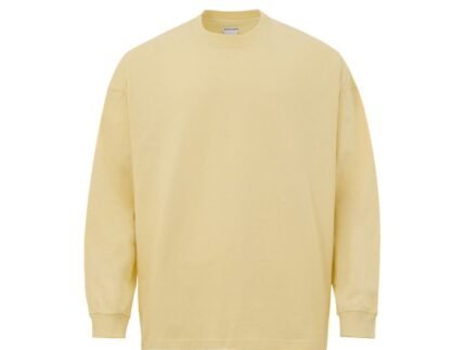 Hanorac Bottega Veneta Galben din Bumbac
