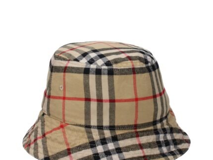 Burberry Beige Cotton Bucket Hat