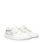 Givenchy White Leather Low Top Sneakers - Image 2