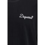 Tricou Dsquared² Negru din Bumbac - imagine 3