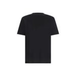 Tricou Balmain Negru din Bumbac - imagine 2